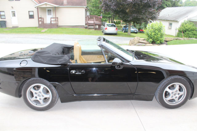 1994 Black Porsche 968 Convertible