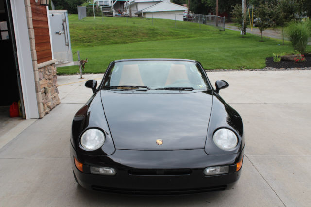 1994 Black Porsche 968 Convertible