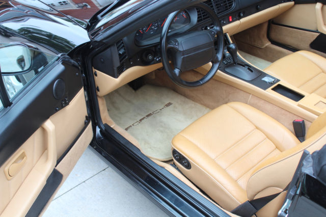1994 Black Porsche 968 Convertible