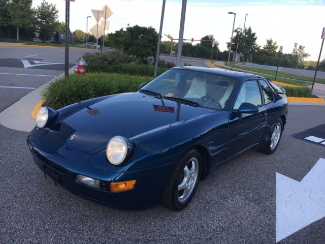 1993 Amazon Green Porsche 968 Coupe