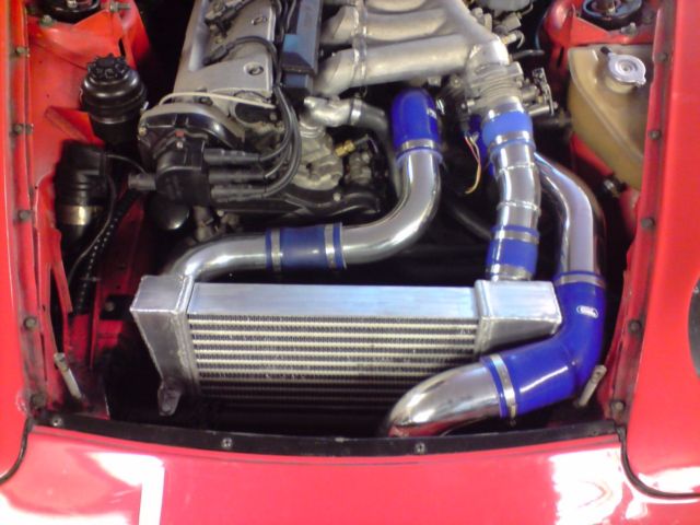 1993 red Porsche 968 Coupe