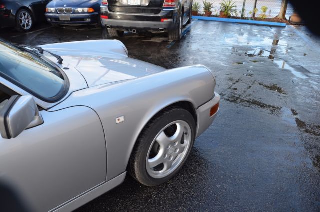 1990 Silver Porsche 911 Coupe