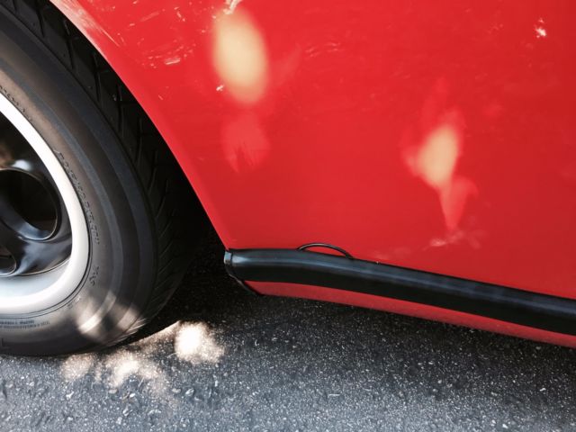 1985 Red Porsche 911 Convertible