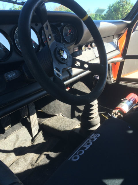 1973 Orange Porsche 911 Coupe