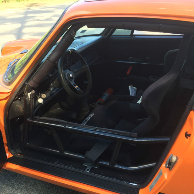 1973 Orange Porsche 911 Coupe
