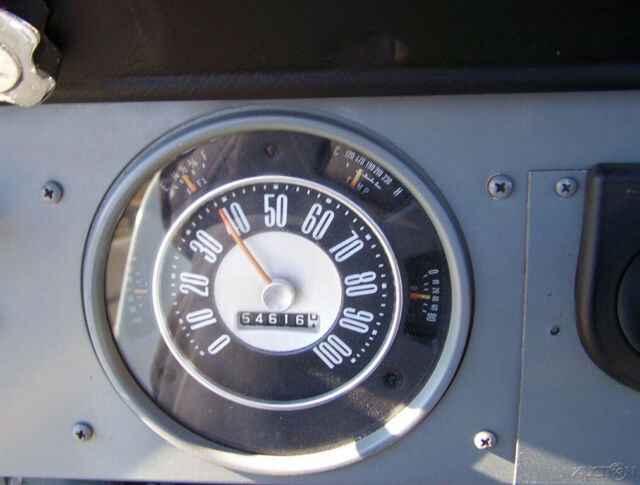 1966 Blue Ford Bronco SUV