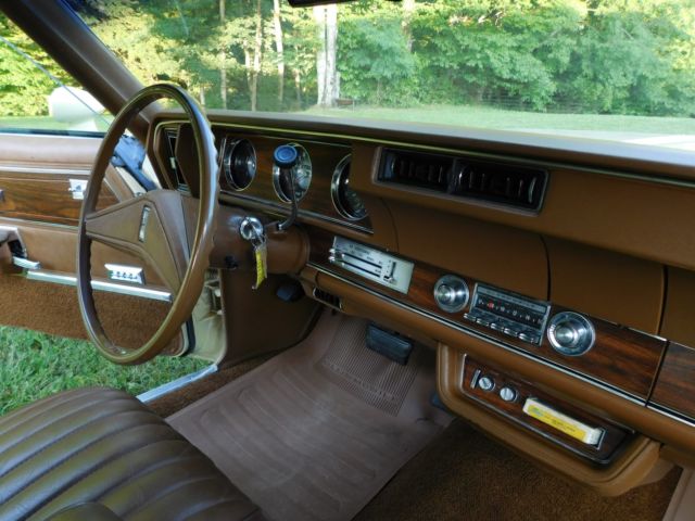 1972 Yellow Oldsmobile Cutlass Convertible
