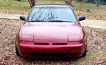 1989 Red Nissan 240SX Coupe