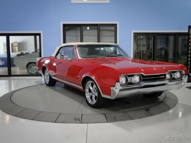 1967 Red Oldsmobile 442