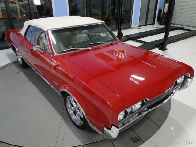 1967 Red Oldsmobile 442