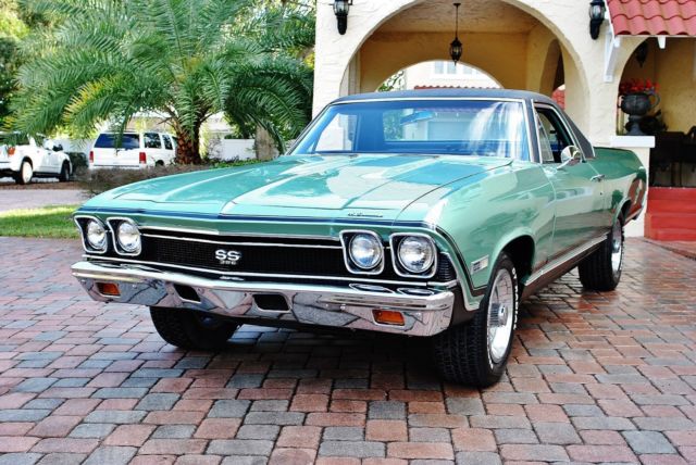 1968 Grecian Green Chevrolet El Camino