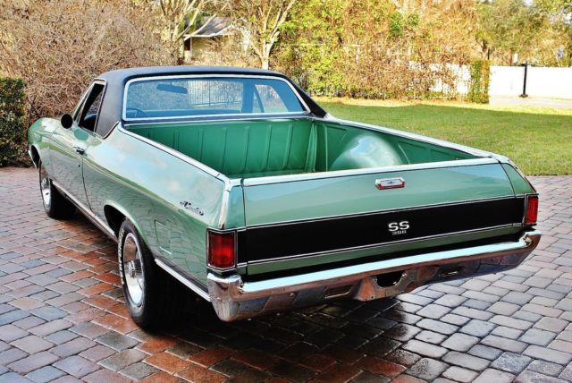 1968 Grecian Green Chevrolet El Camino