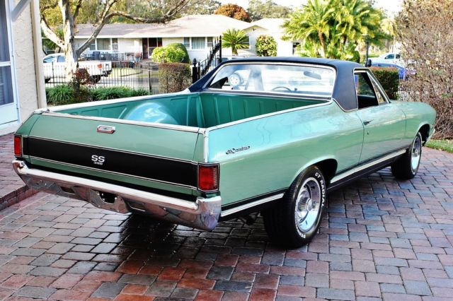 1968 Grecian Green Chevrolet El Camino