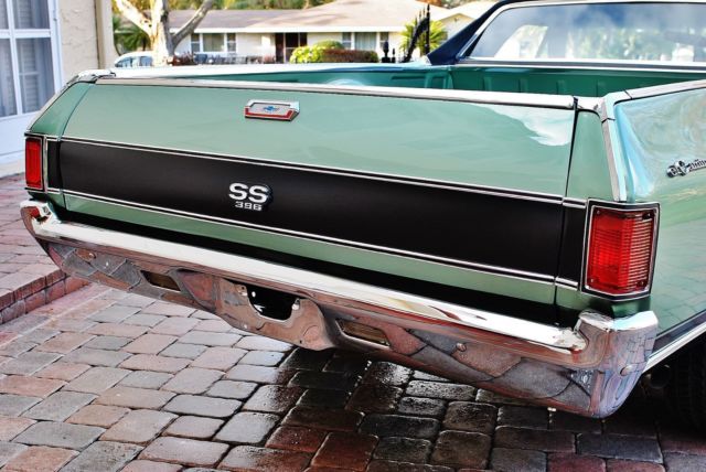 1968 Grecian Green Chevrolet El Camino