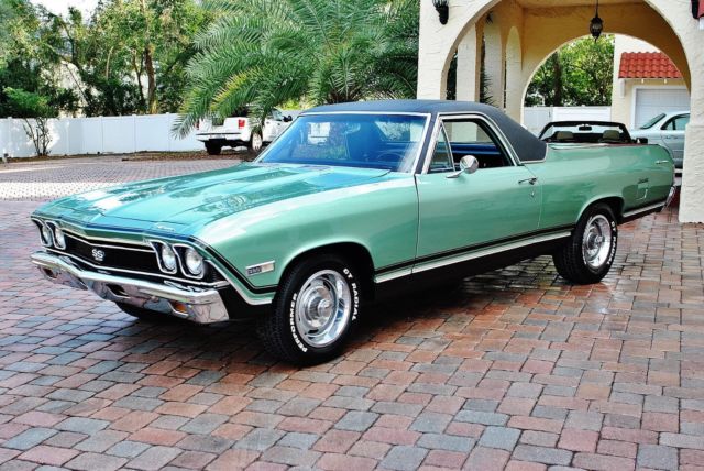 1968 Grecian Green Chevrolet El Camino