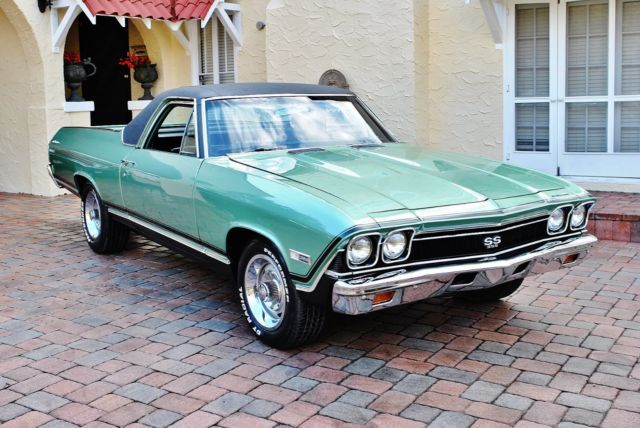 1968 Grecian Green Chevrolet El Camino