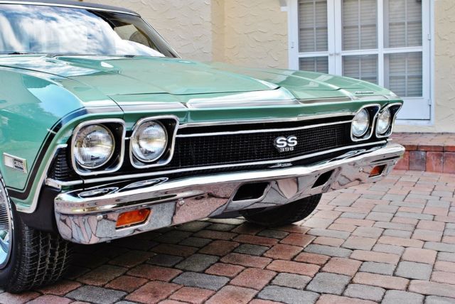1968 Grecian Green Chevrolet El Camino
