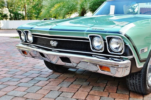 1968 Grecian Green Chevrolet El Camino