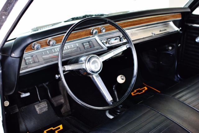 1967 White Chevrolet El Camino