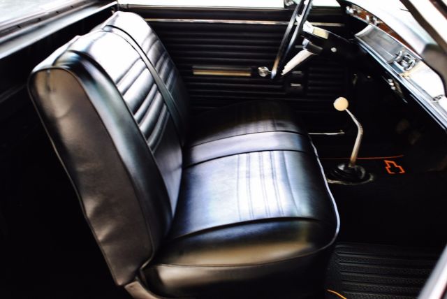 1967 White Chevrolet El Camino
