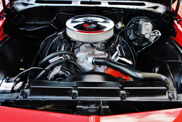 1969 Red Chevrolet Chevelle Convertible
