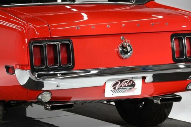 1970 Red Ford Mustang Hardtop