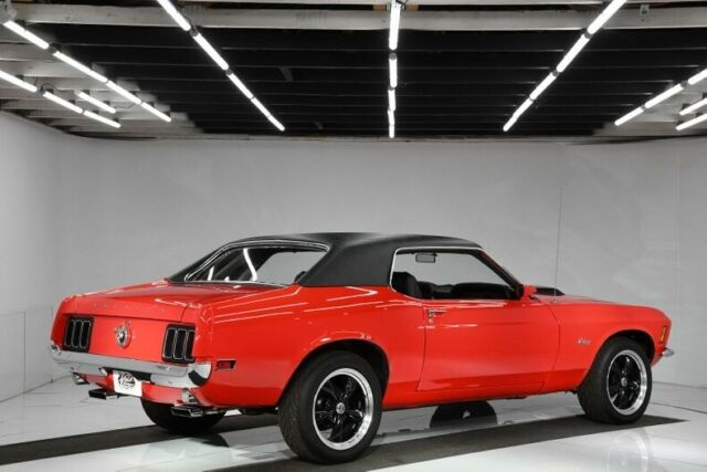 1970 Red Ford Mustang Hardtop