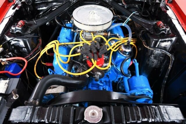 1970 Red Ford Mustang Hardtop