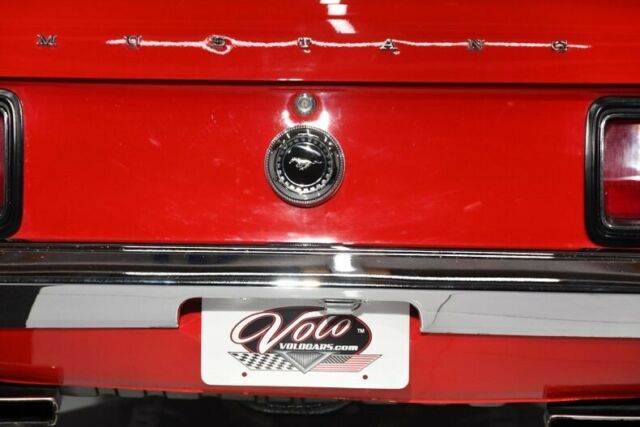 1970 Red Ford Mustang Hardtop