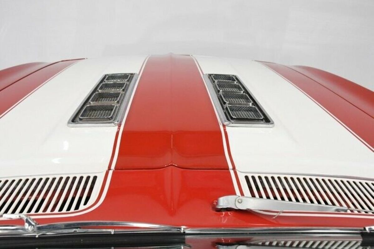 1967 Red Chevrolet Camaro Convertible