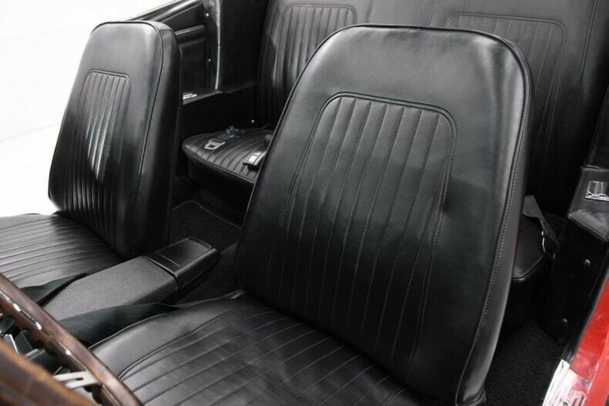 1967 Red Chevrolet Camaro Convertible