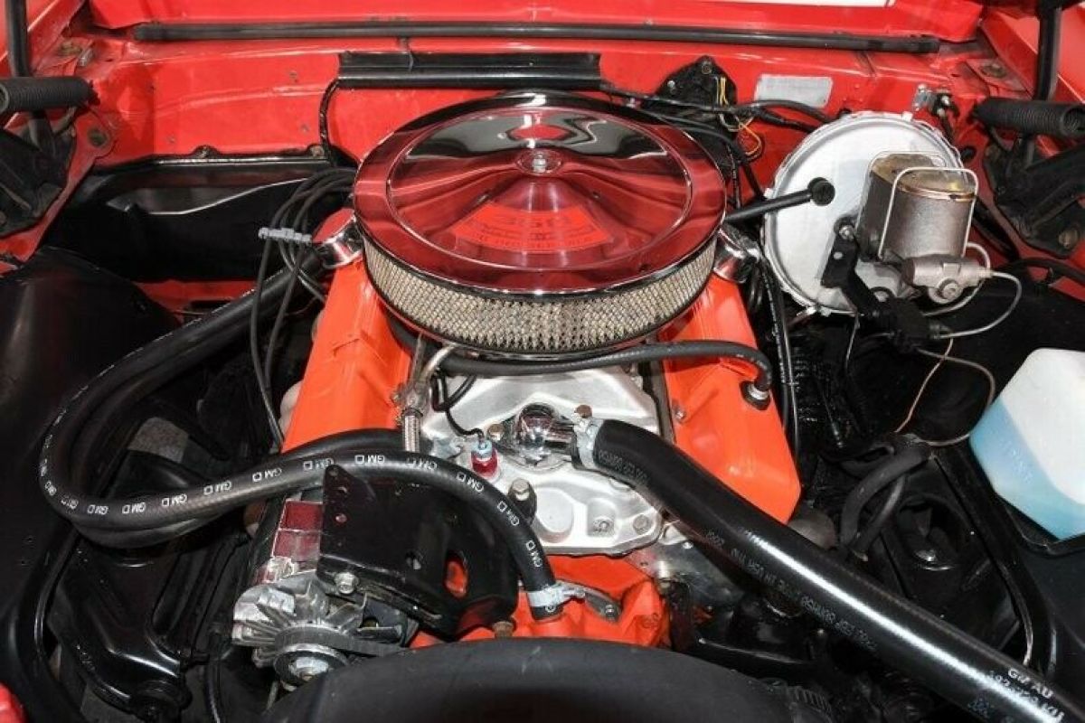 1967 Red Chevrolet Camaro Convertible