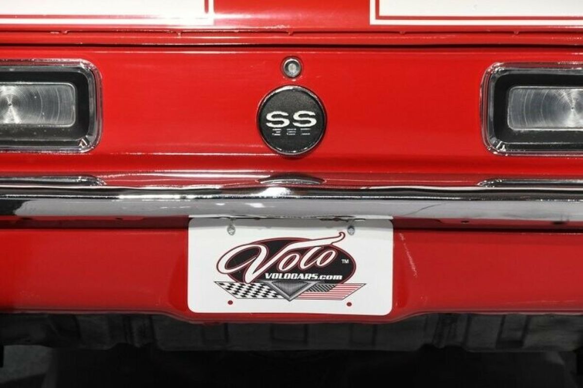 1967 Red Chevrolet Camaro Convertible