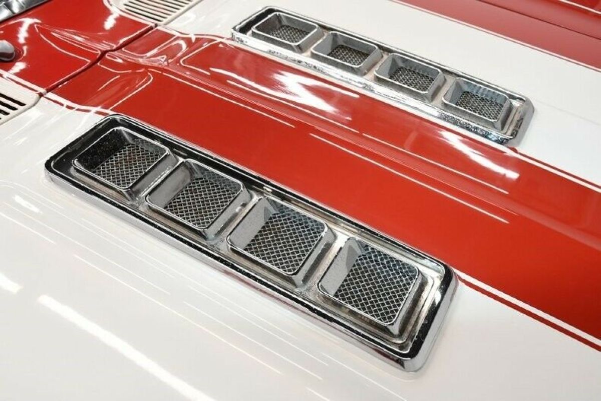 1967 Red Chevrolet Camaro Convertible