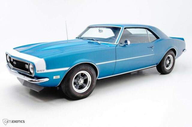 1968 Blue Chevrolet Camaro Coupe