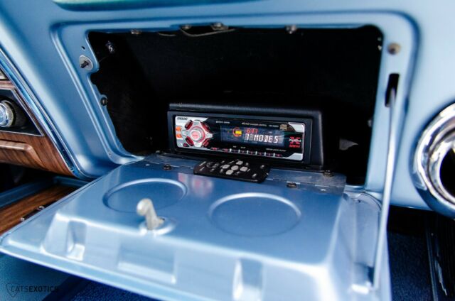 1968 Blue Chevrolet Camaro Coupe