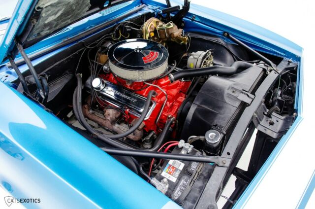 1968 Blue Chevrolet Camaro Coupe