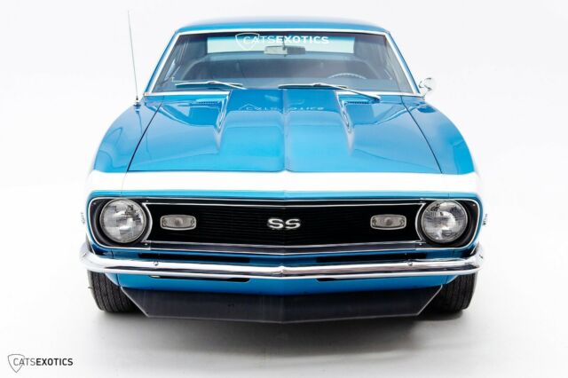 1968 Blue Chevrolet Camaro Coupe