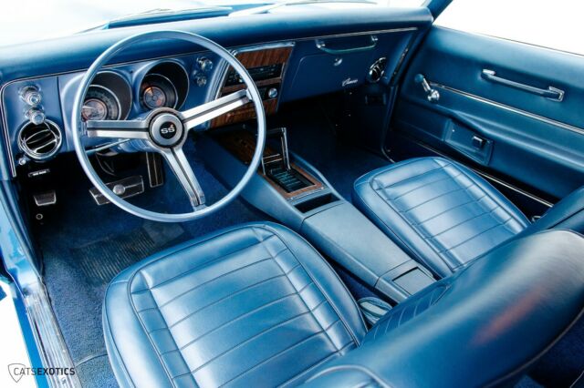 1968 Blue Chevrolet Camaro Coupe