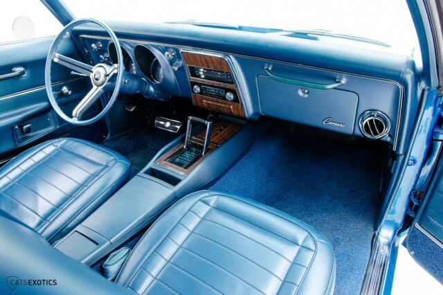 1968 Blue Chevrolet Camaro Coupe