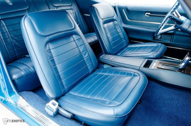 1968 Blue Chevrolet Camaro Coupe