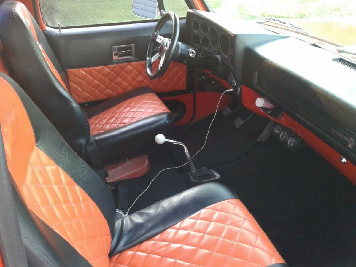 1983 Orange Chevrolet C-10