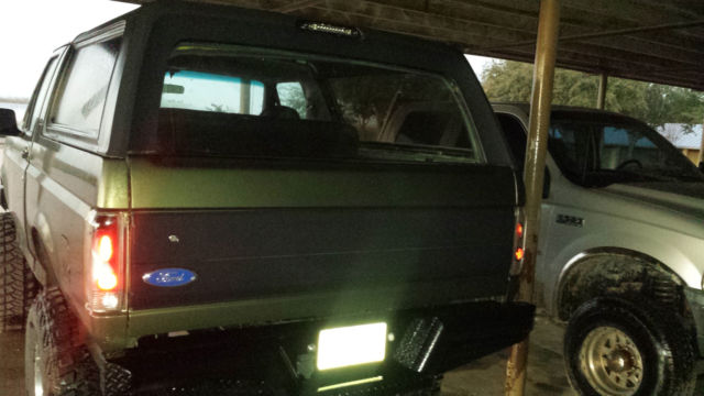 1993 Green Ford Bronco