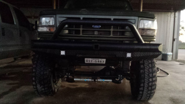 1993 Green Ford Bronco
