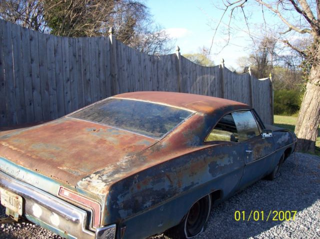 1967 Blue Chevrolet Chevelle Coupe