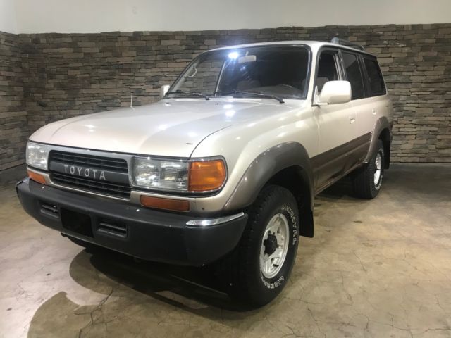 1992 Tan Toyota Land Cruiser