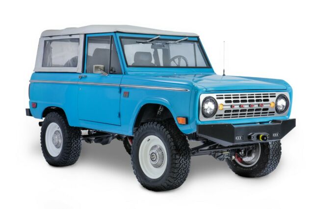 1969 Caribbean Blue Ford Bronco SUV