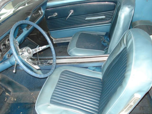 1966 White Ford Mustang 2DR