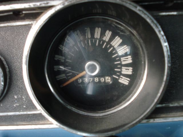 1966 White Ford Mustang 2DR