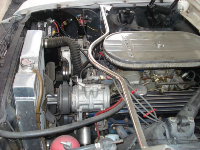 1966 White Ford Mustang 2DR